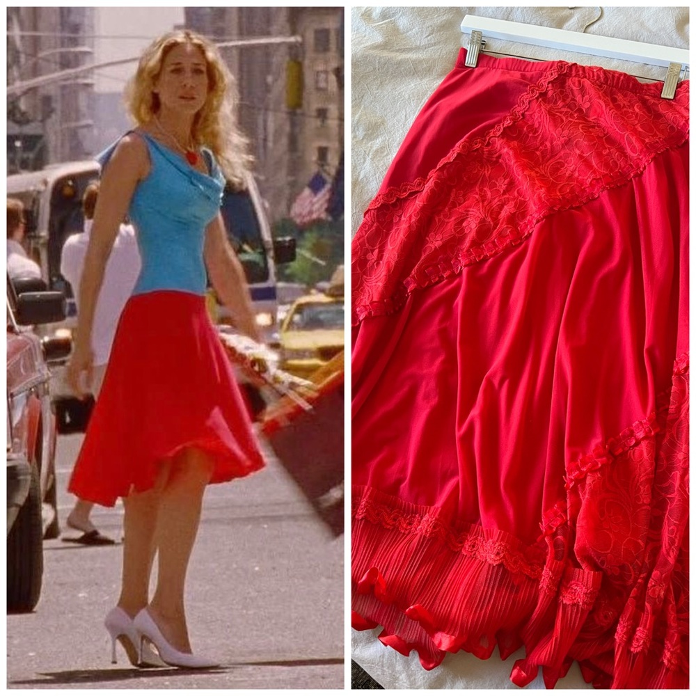 Red Skirt NWT Vintage